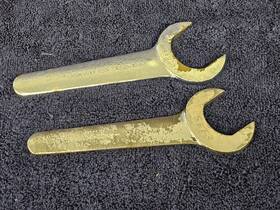 1252-1244 Martin 2 Fairmount Service Thin Wrenches Wrench Set Sae 1-5/8 Inch 1-3/8 1252 1244 Usa