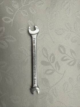 M5707m Master Mechanic Open End 6mm And 7mm Wrench