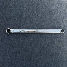 T6414 Master Mechanic Vintage 7/16 Inch X 3/8 Double Box End Wrench Usa