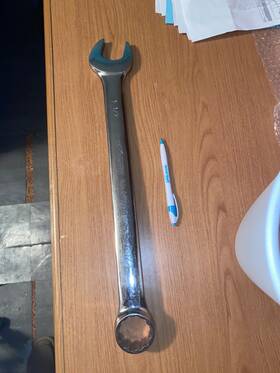 58-0249-4 Mastercraft 1&1/2 Inch Combination Wrench