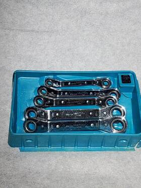 Ptwrdm5 Matco Ptwrd5 5pc Double Ratcheting Box End Offset Metric Wrenches Ptwrd5/ptwrdm5