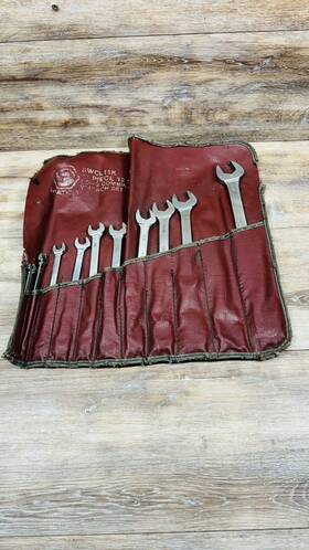 Swcl11k Matco Sae 12-pt 10 Piece Wrench Lot-missing 1