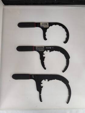 Matco Tools 083045610649 3-piece 4-1/2 Inch - 5 6 Diesel Filter Wrench Set