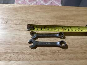 Matco Tools 142/122 Small 3/8 And 7/16 Combination Wrench Free Shipping