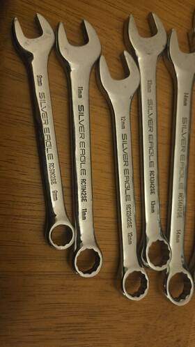68866 Matco Tools Silver Eagle Metric And Standard Wrenches