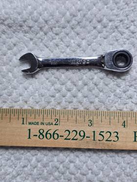 7grbs8m2 Matco Tools 8mm 72th Stubby Combo Ratcheting Wrench Non-slip Box End