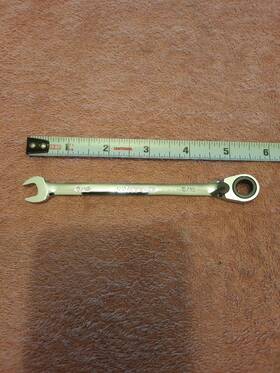7grec102 Matco Tools 5/16 Inch Reversible Combination Ratchet Wrench