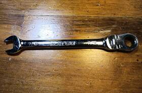 7grf142 Matco Tools 7/16 In Flex Head Ratchet Combination Wrench 7grf142 Matco Tools 7/16 In Flex Head Ratchet Combination Wrench