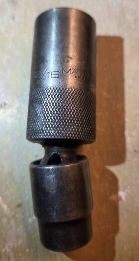 Bdup266p Matco Tools - 13/16 Inch Impact Swivel Spark Plug Socket 3/8 Drive Part#