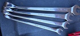 Ecl10m2 Matco Tools Armstrong 4 Piece Metric X Beam Combination Wrench Set 12 Point