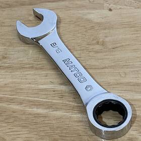 Grbs1818 Matco Tools 9/16 Inch Stubby Short Ratcheting Combination Wrench 12pt Usa