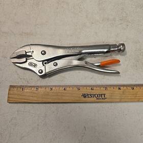Mlcj10 Matco Tools Usa 7ftft Curved Jaw Locking Pliers Orange Tip