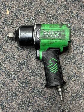Mt3779g Matco Tools 1/2 Inch Impact Wrench 1700 Ft. Lbs. Green Used