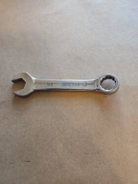Rcs162 Matco Tools 1/2 Inch 12pt Sae Midget Chrome Combination Wrench Usa