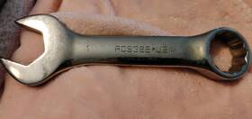Rcs322 Matco Tools Vintage 1 Inch Stubby Combination Wrench Made In Usa