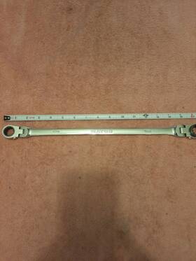 Matco Tools Rrfxl1618 16 Mm X 18 Closed End Flex Head Extra Long Ratchet Wrench