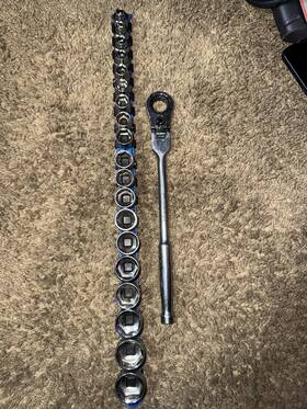 Rwfr17m211 Matco Tools 17mm 11 Reversible Flex Ratcheting Wrench Set With 19 Dual Drive Sockets