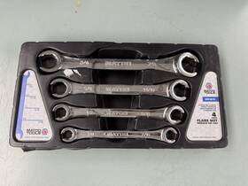 Srf46tc Matco Tools 4 Piece Flare Nut Wrench Set - Sae