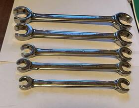 Stblm5t Matco Tools 5 Piece Metric Long Double Box End Wrench Set Stblm5t Matco Tools 5 Piece Metric Long Double Box End Wrench Set