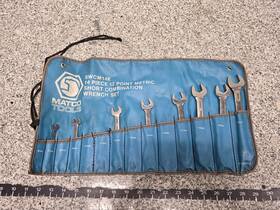 Matco Tools Swcm14k 12 Point Metric Short Combination Wrench Set 12pt For Parts