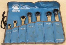 Swrm7ka Matco Tools 7pc 6 And 12 Pt Metric Ratchet Wrench Set Pre-owned Free Shipping