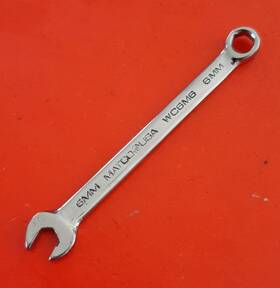 Wc6m6 Matco Tools 6mm Metric Combination Chrome Wrench 6pt Point Usa