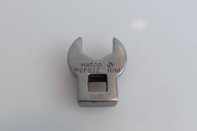 Wcfs22 Matco Tools 11/16 Inch Sae Open End Crowsfoot Socket 3/8 Drive Chrome