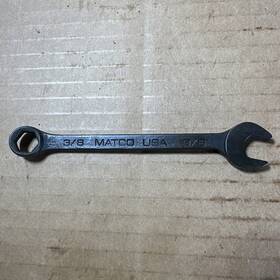 Wchb126 Matco Tools Usa Wchb 126 Sae 3/8 Inch Combination Wrench 6 Pt. Industrial Black Finish