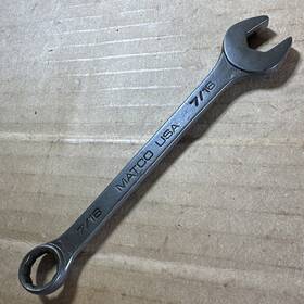 Wchb142 Matco Tools Usa Wchb 142 Sae 7/16 Inch Combination Wrench 12 Pt. Industrial Black Finish