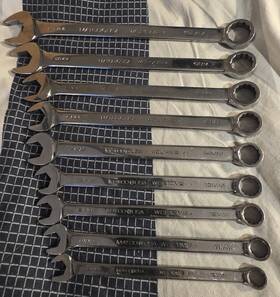 Wcl-m2s Matco Tools 12 Point 9 Piece Long Combo Wrench Set 10mm-17mm 19mm Wclm2 Usa Made