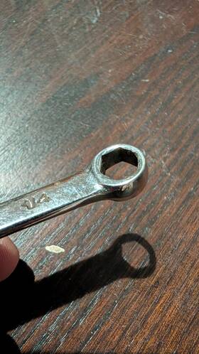 Wcl88 Matco Tools 1/4 Inch 6 Pt Combination Wrench