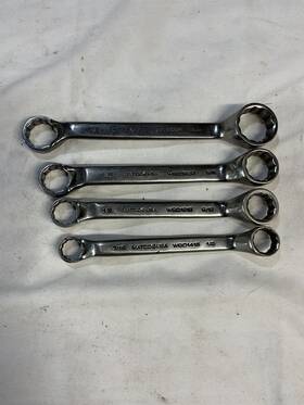 Wdb2024 Matco Tools Short Offset Box End Wrenches Lot Of 4 Wdb2024/1618/1416/1820