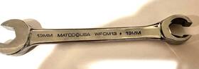 Usawcf13 Matco Tools Wfcm13 13mm Flare Nut Wrench Chrome Combo Open End