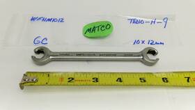 Wfnm1012 Matco Tools Usa 10 X 12mm Metric Double Flare Nut/line Wrench Nice