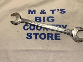 Woe2428 Matco Tools Usa 3/4 Inch X 7/8 Open End Wrench