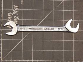 Woea22 Matco Tools 4 Way Angle Head Open End Wrench 11/16 Inch Four