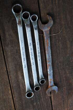 63206324 Mfd 6320 Group Of Proto 6318 3039 Wrenches Box And Combination Made In Usa