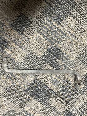 C-4252 Miller 9/16 Inch Sae 12 Point Door Hinge Wrench Made In Usa Vintage Auto