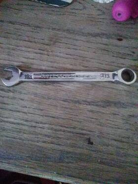 45969313 Milwaukee 13mm. 12 Point Open Ended Ratchet Wrench
