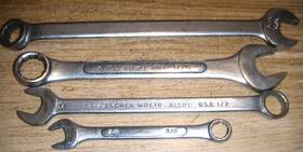 Web16 Mixed Lot 8 Combo Wrenches 4 Metric / Sae Different Makers See Discription