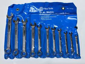 1203m Napa Tools Usa 11pc Metric 7mm To 17mm Combination Wrench Set With Kit Bag