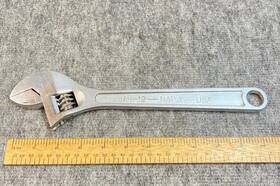 Aw12 Napa Vintage Adjustable Wrench 12 Inch Heavy Duty Forged Steel #aw12 Usa
