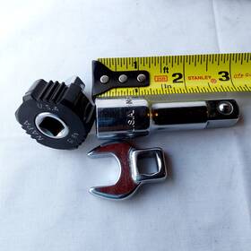Nb15 Napa Crowfoot Wrench 5/8 Inch 1/2 Drive Usa Lot Of 3. Vintage