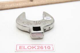 Ncf32 Napa Tools Ncf 32 1 Inch 3/8 Drive Open End Sae Chrome Crows Foot Wrench Usa