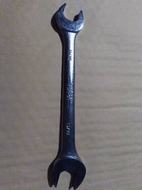 Ndf-23 Napa Ndf-16 11/16 Inch 13/16 Double Open End Wrench Made In Usa