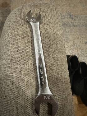 Ndf-22 Napa Ndf 22 3/4 Inch X 5/8 Combination Flare Nut Line Wrench - Usa