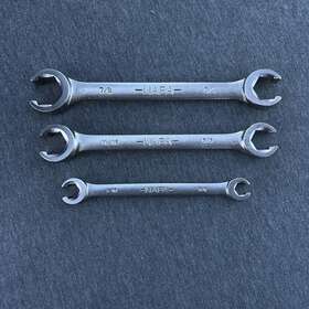 Ndf550 Napa Usa Ndf Sae Line Flare Nut Wrench Set 3pc 3/8 Inch 7/16 5/8 11/16 7/8 3/4