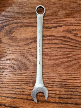 Ndf-62 New Britain Made In Usa Sae 3/4 Inch Combination Wrench - 12 Point