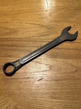 Ndf-68 New Britain Vintage 1 Inch Combination Wrench Excellent Condition