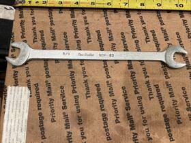 Ndf-83 New Britain Tools Thin Combination Wrench Open End 5/8 Inch X 9/16